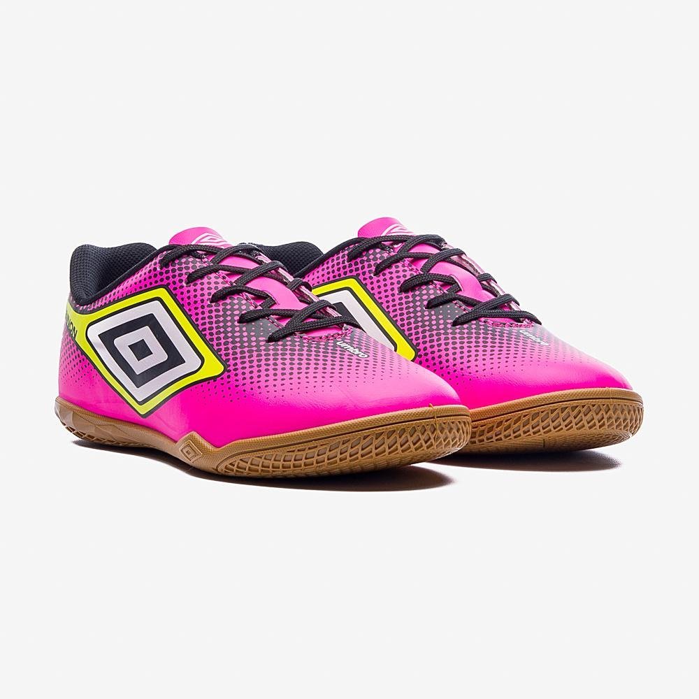 Chuteira Futsal Umbro Cannon Rosa 3