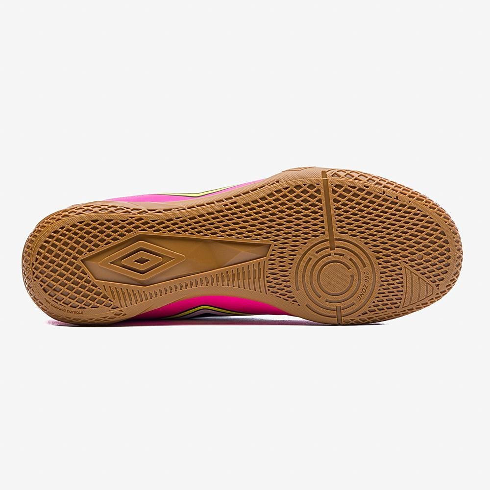 Chuteira Futsal Umbro Cannon Rosa 5