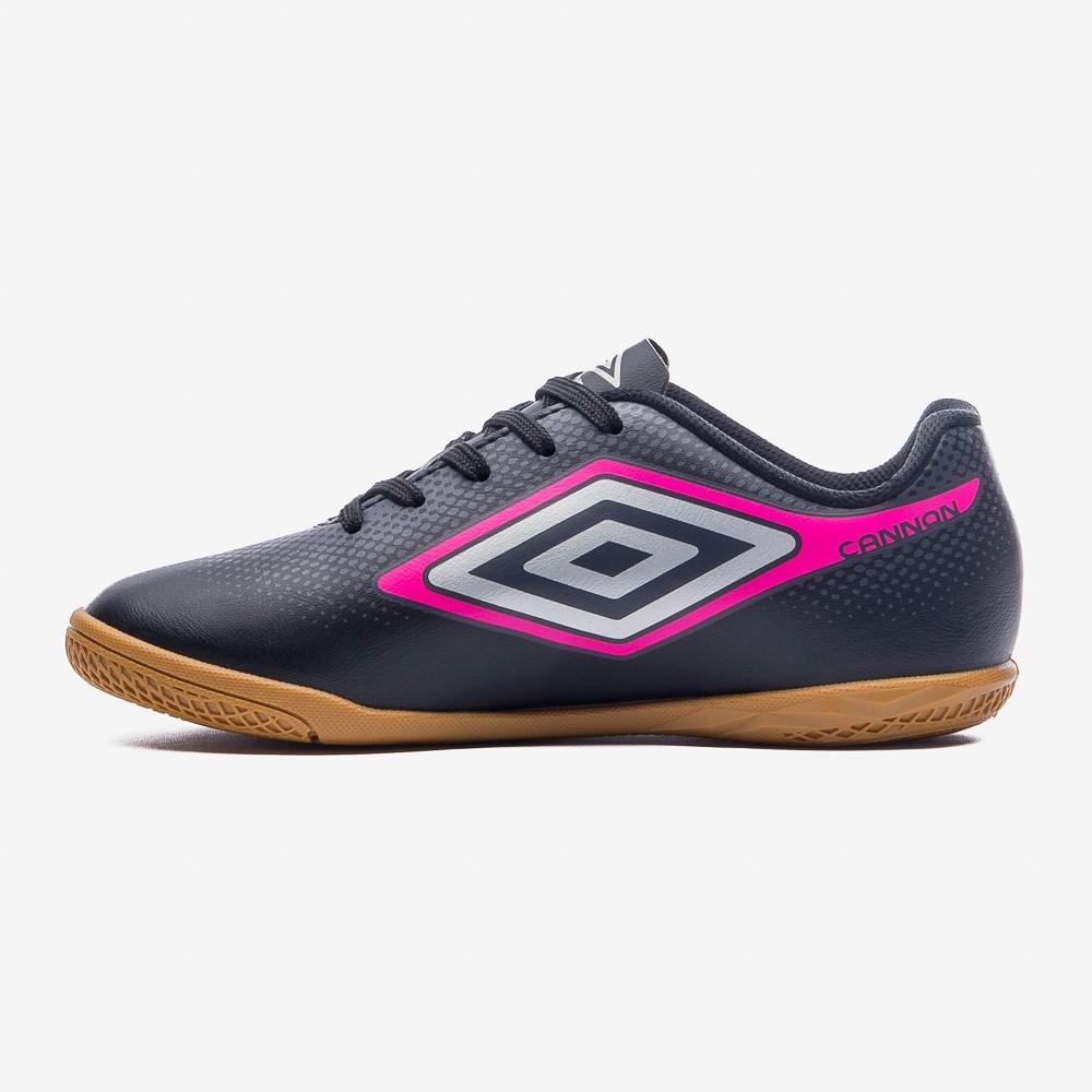 Chuteira Futsal Umbro Cannon Jr Preto 2