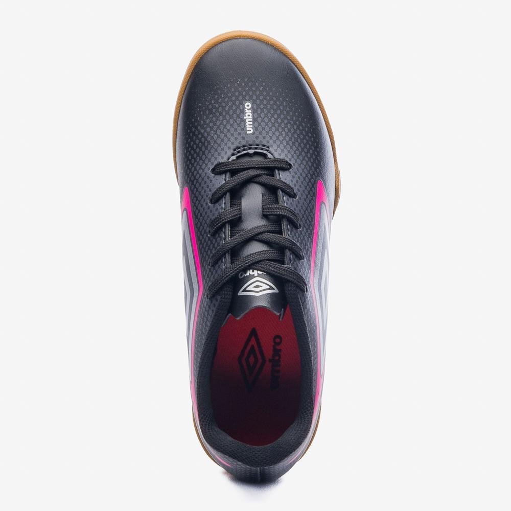 Chuteira Futsal Umbro Cannon Jr Preto 4
