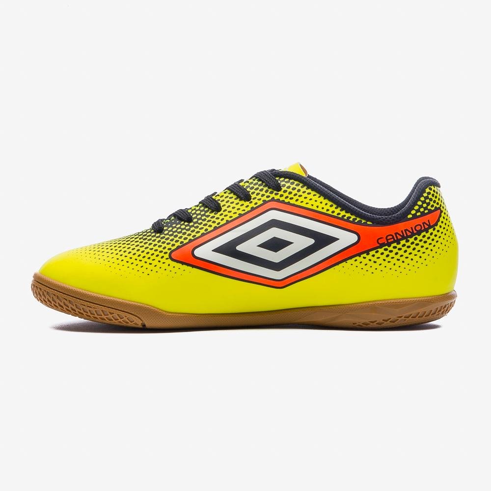 Chuteira Futsal Umbro Cannon Jr Amarelo 2