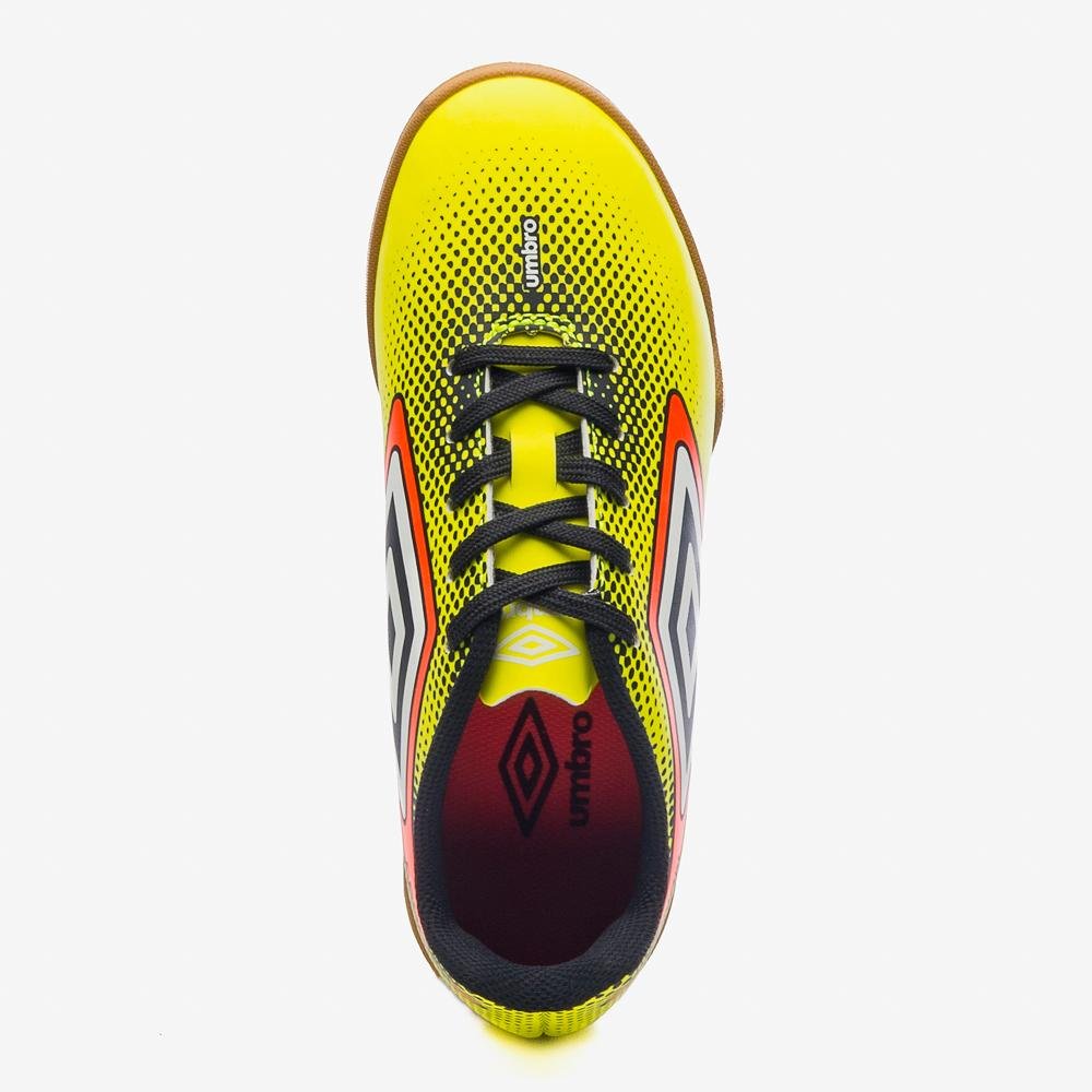 Chuteira Futsal Umbro Cannon Jr Amarelo 4