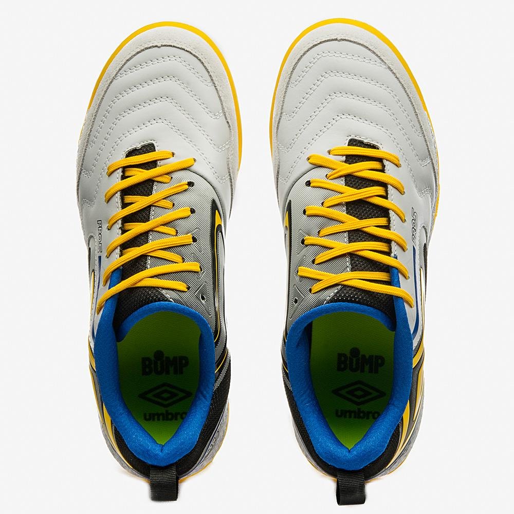 Chuteira Futsal Umbro Pro 5 Bump Branco 4