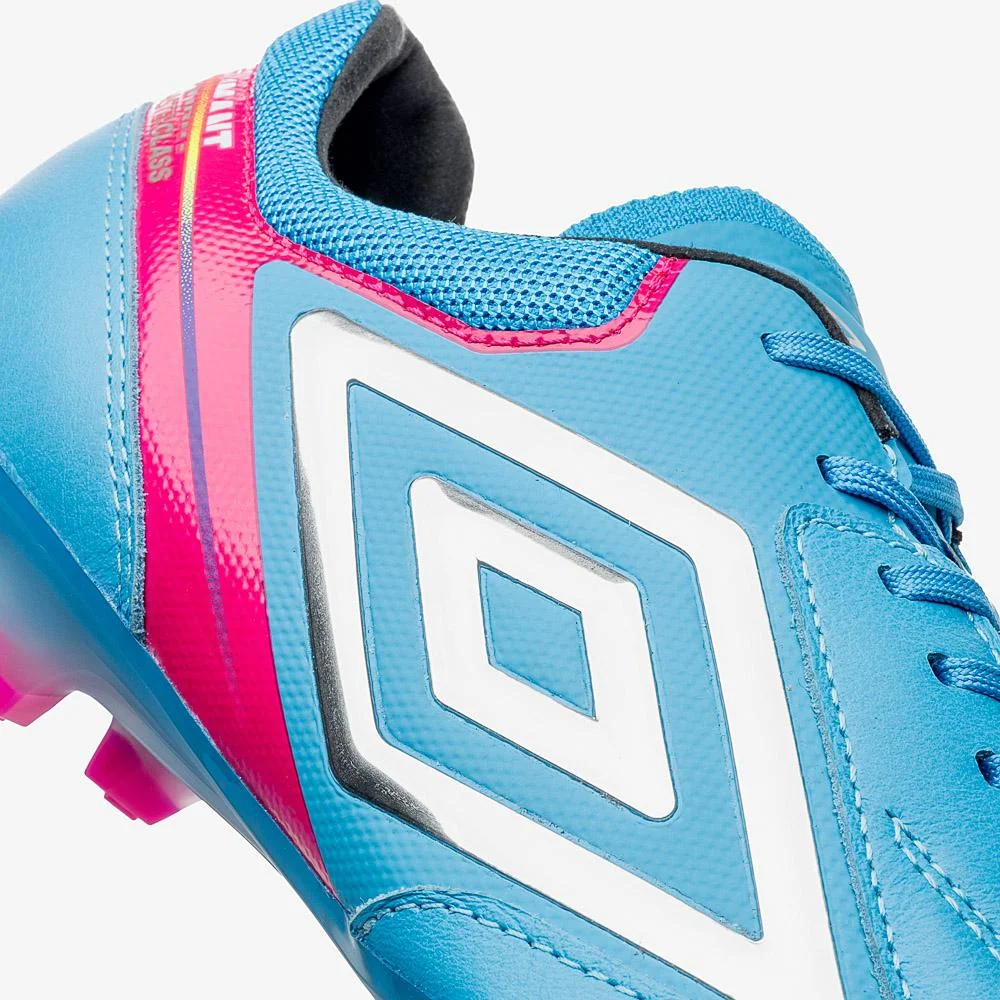 Chuteira Campo Umbro Adamant Master Class Pro Sg Azul 8