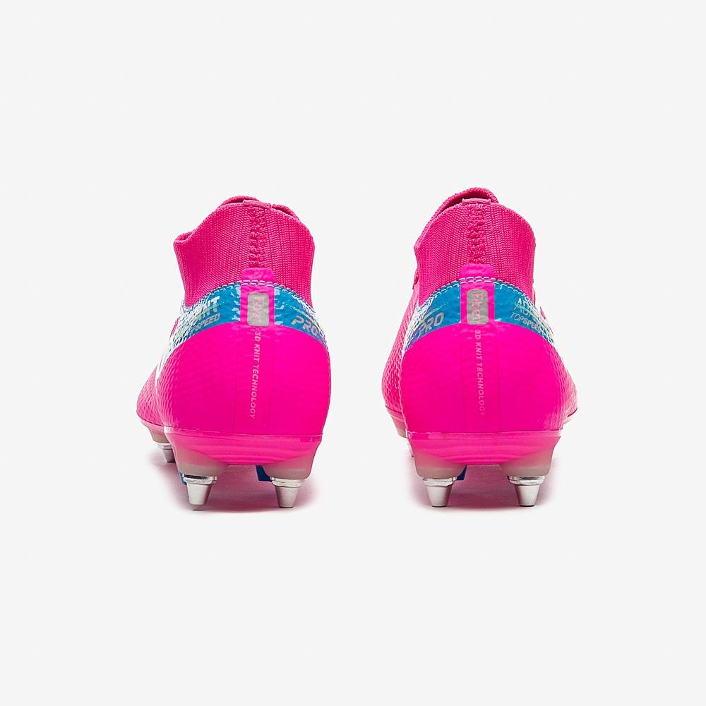 Chuteira Campo Umbro Adamant Top Speed Pro Sg Rosa 6