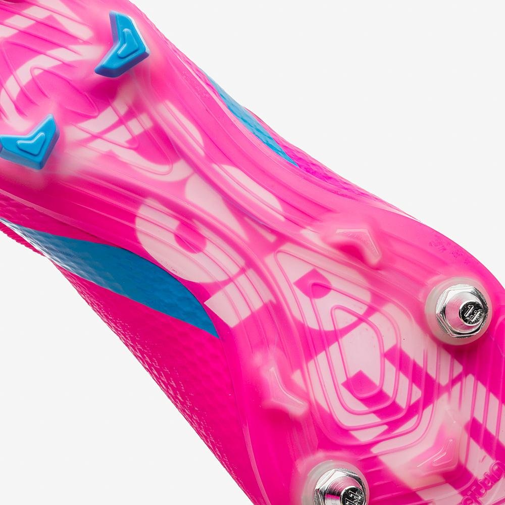 Chuteira Campo Umbro Adamant Top Speed Pro Sg Rosa 8