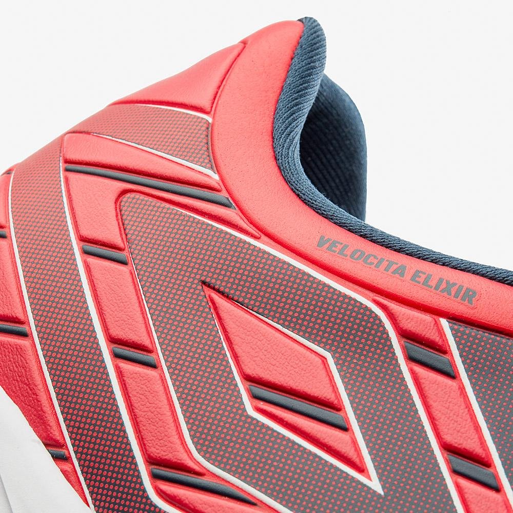 Chuteira Society Umbro Velocita Elixir Club Vermelho 7
