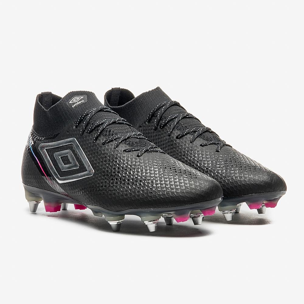 Chuteira Campo Umbro Adamant Top Speed Pro Sg Preto 3