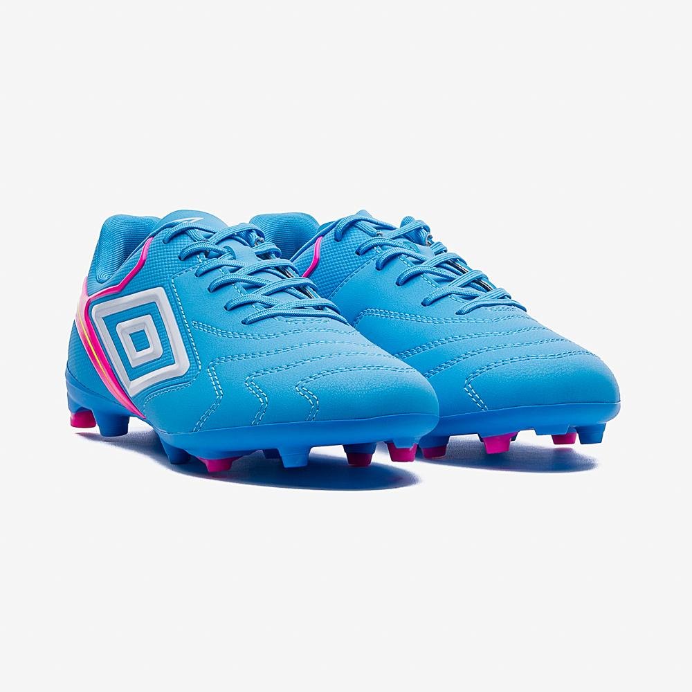 Chuteira Campo Umbro Adamant Master Class Club Azul 3