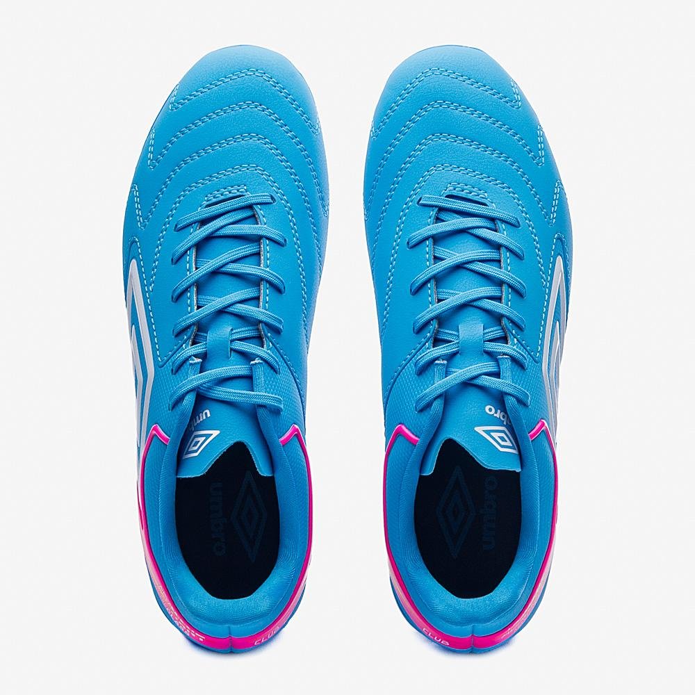 Chuteira Campo Umbro Adamant Master Class Club Azul 4