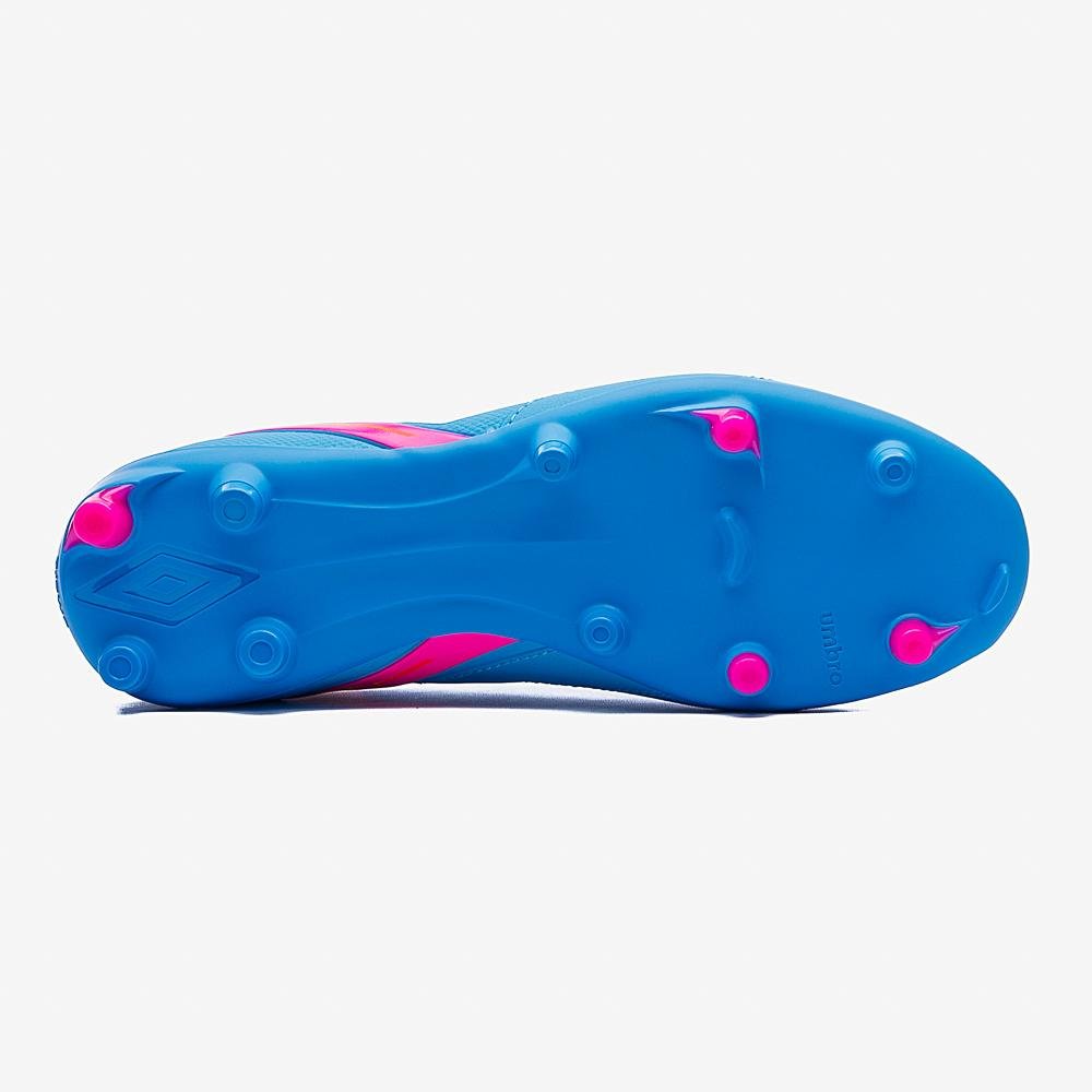 Chuteira Campo Umbro Adamant Master Class Club Azul 5