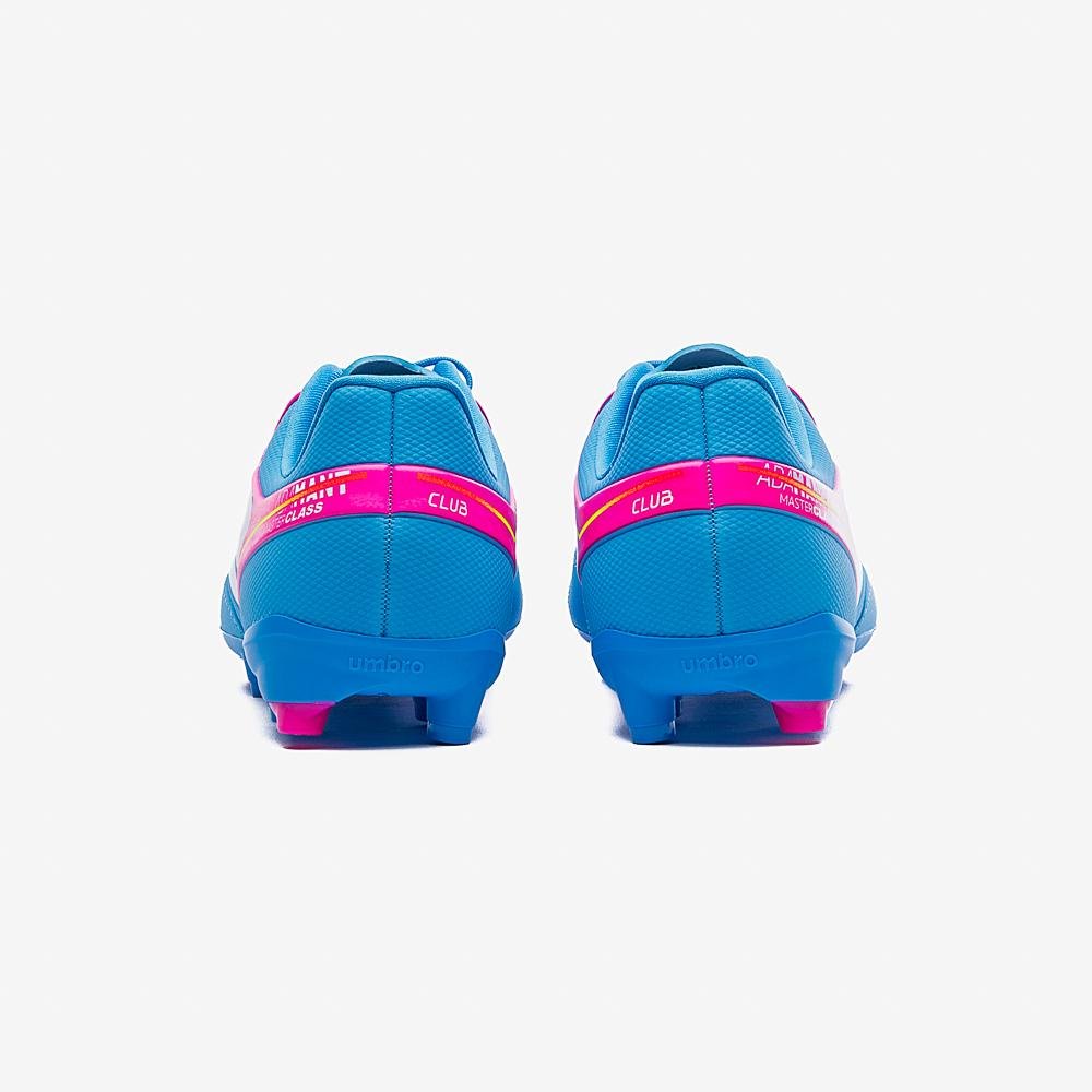 Chuteira Campo Umbro Adamant Master Class Club Azul 6