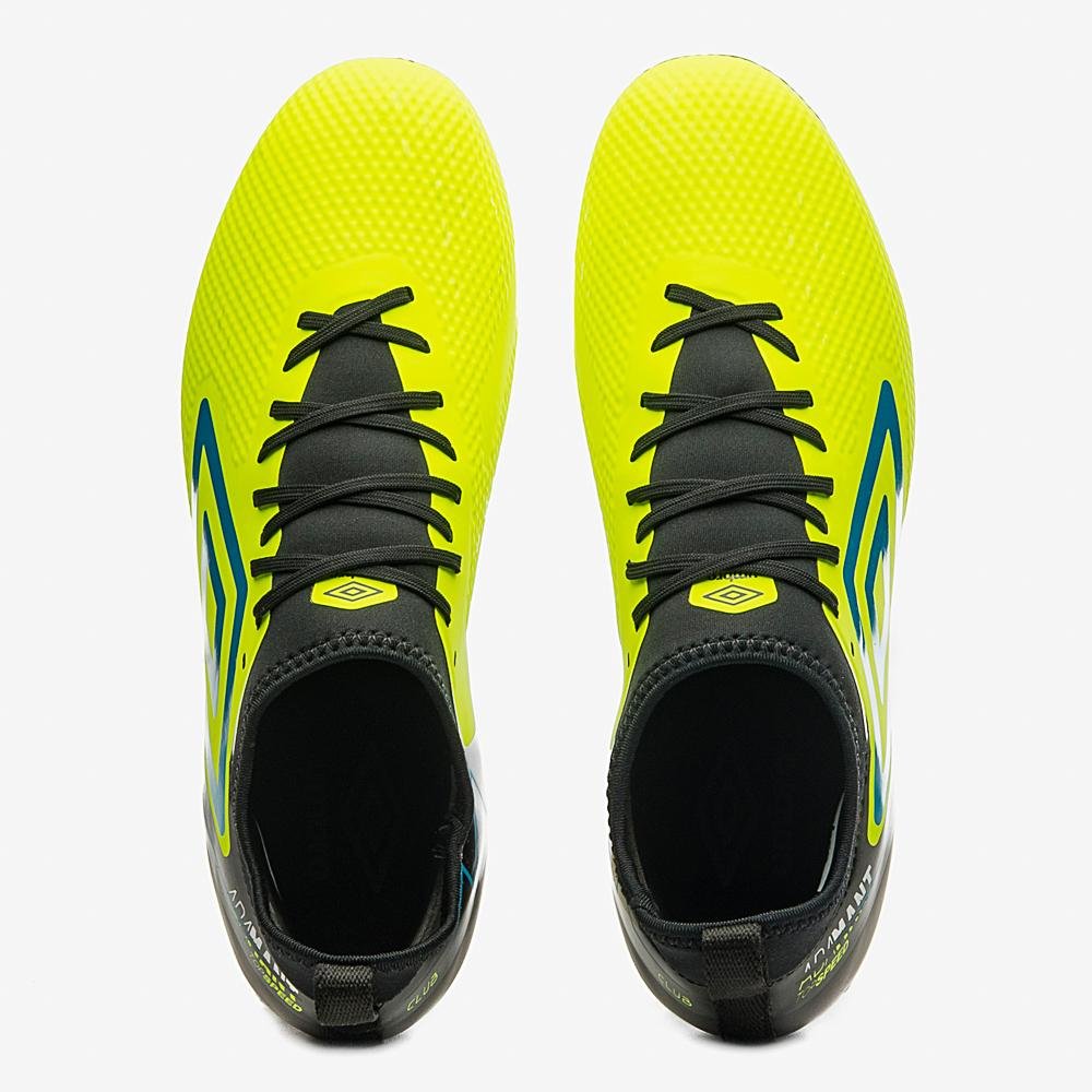 Chuteira Campo Umbro Adamant Top Speed Club Verde 4