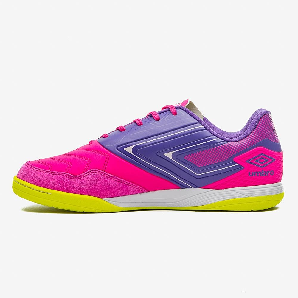 Chuteira Futsal Umbro Pro 5 Bump Club Rosa 2