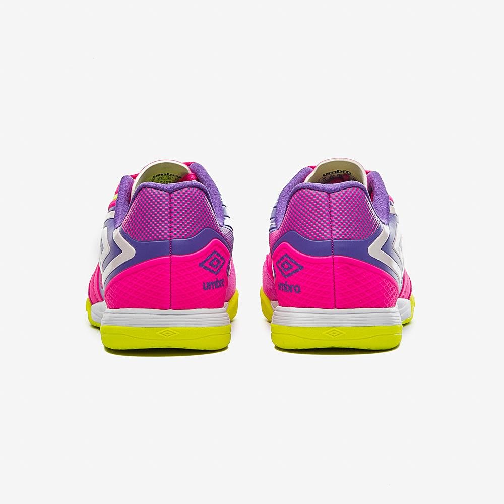 Chuteira Futsal Umbro Pro 5 Bump Club Rosa 6