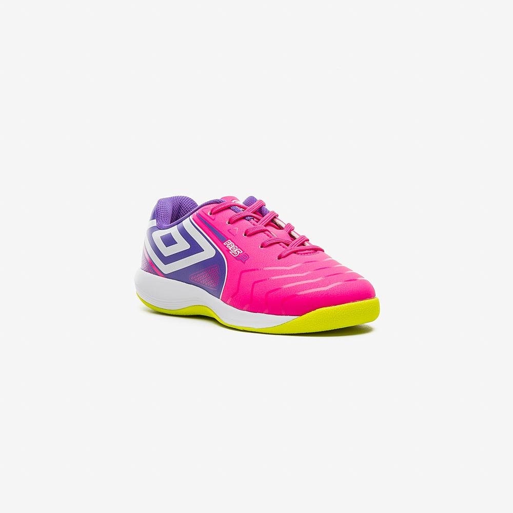 Chuteira Futsal Umbro Pro 5 Jr Rosa 3