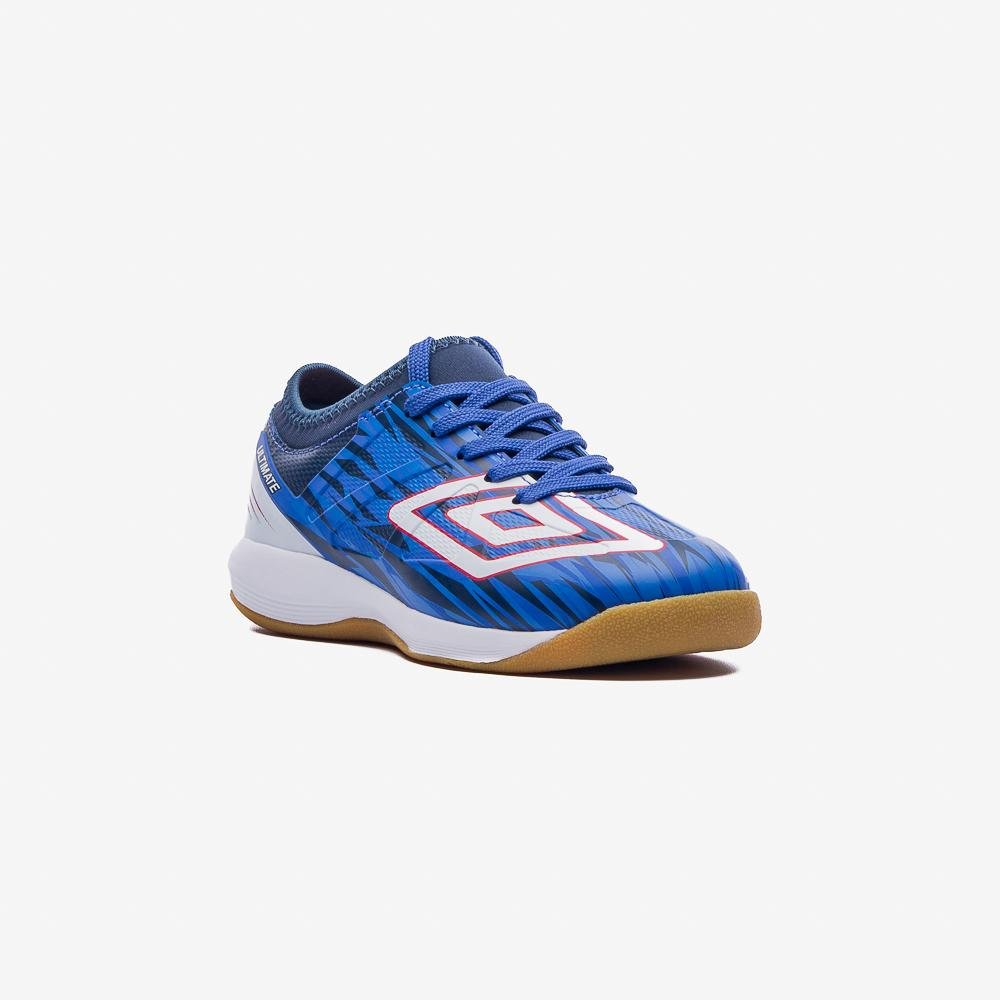 Chuteira Futsal Umbro Ultimate Jr Azul 3