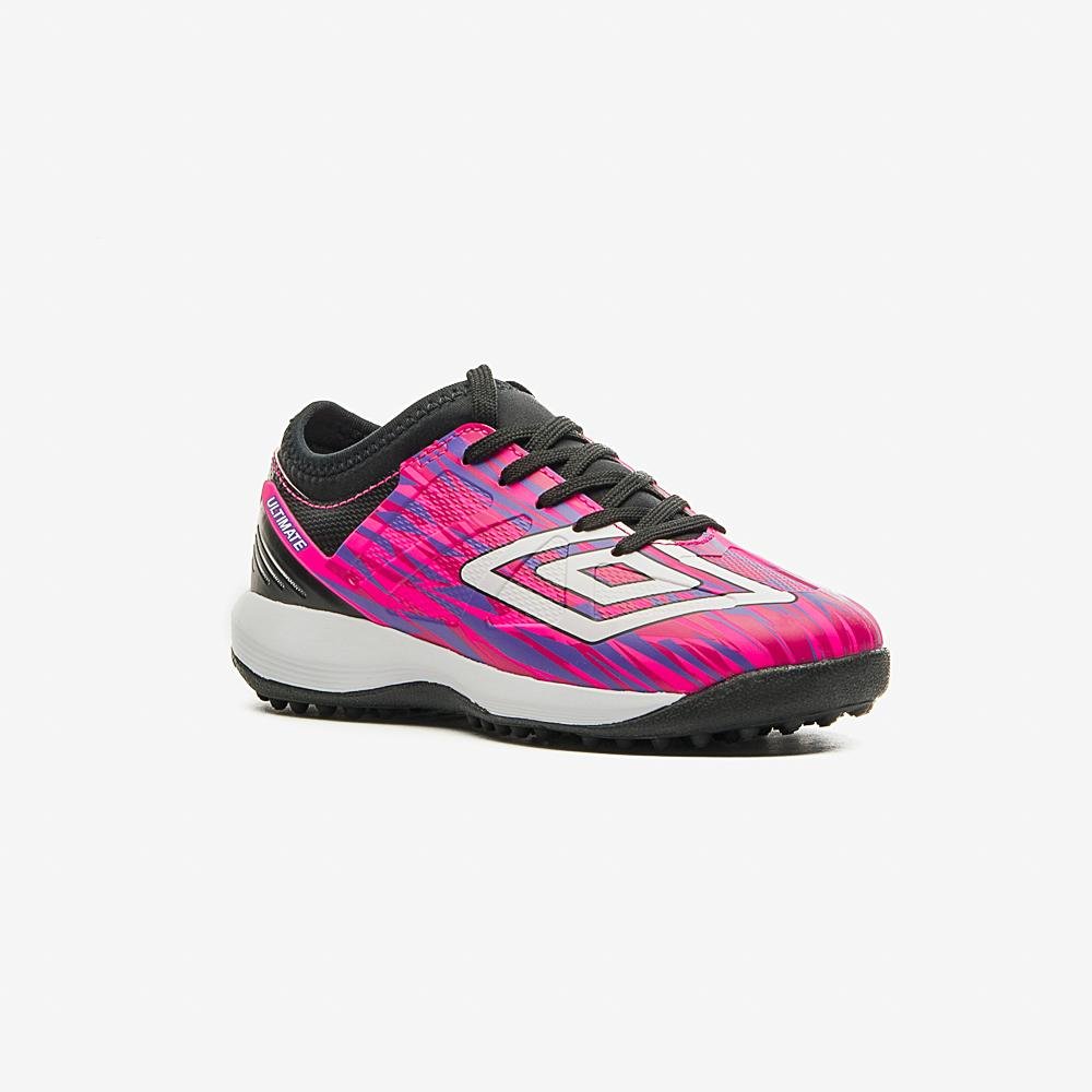 Chuteira Society Umbro Ultimate Jr Rosa 3