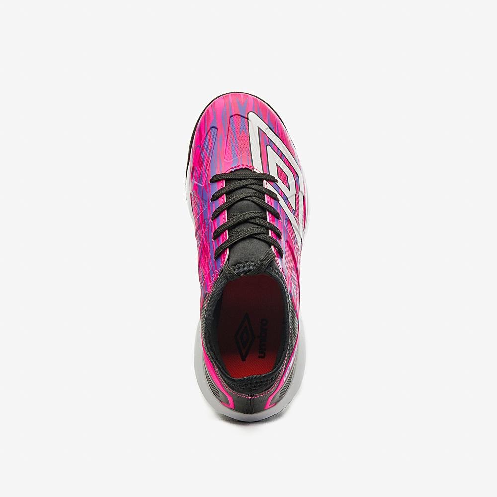 Chuteira Society Umbro Ultimate Jr Rosa 4