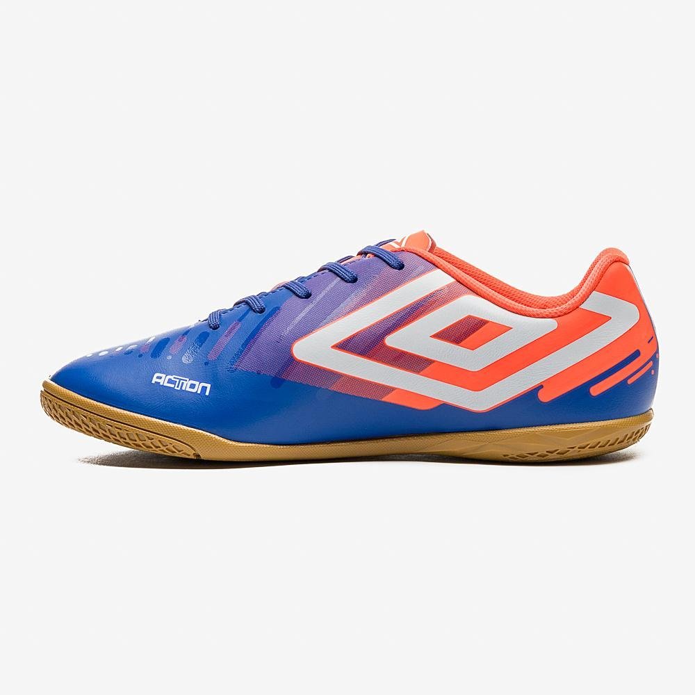 Chuteira Futsal Umbro Action Azul 2