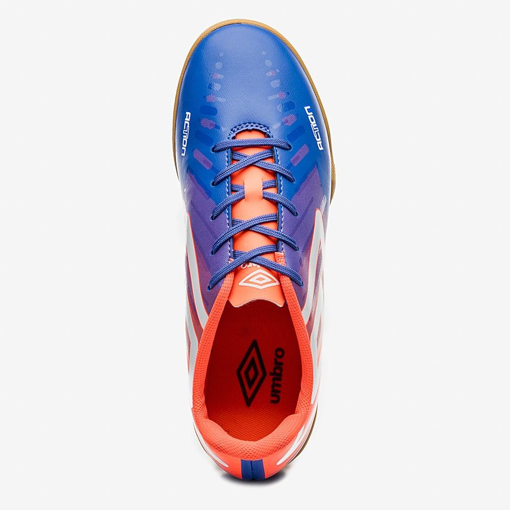Chuteira Futsal Umbro Action Azul 4