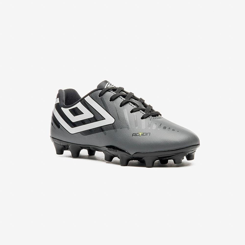 Chuteira Campo Umbro Action Jr Cinza 3