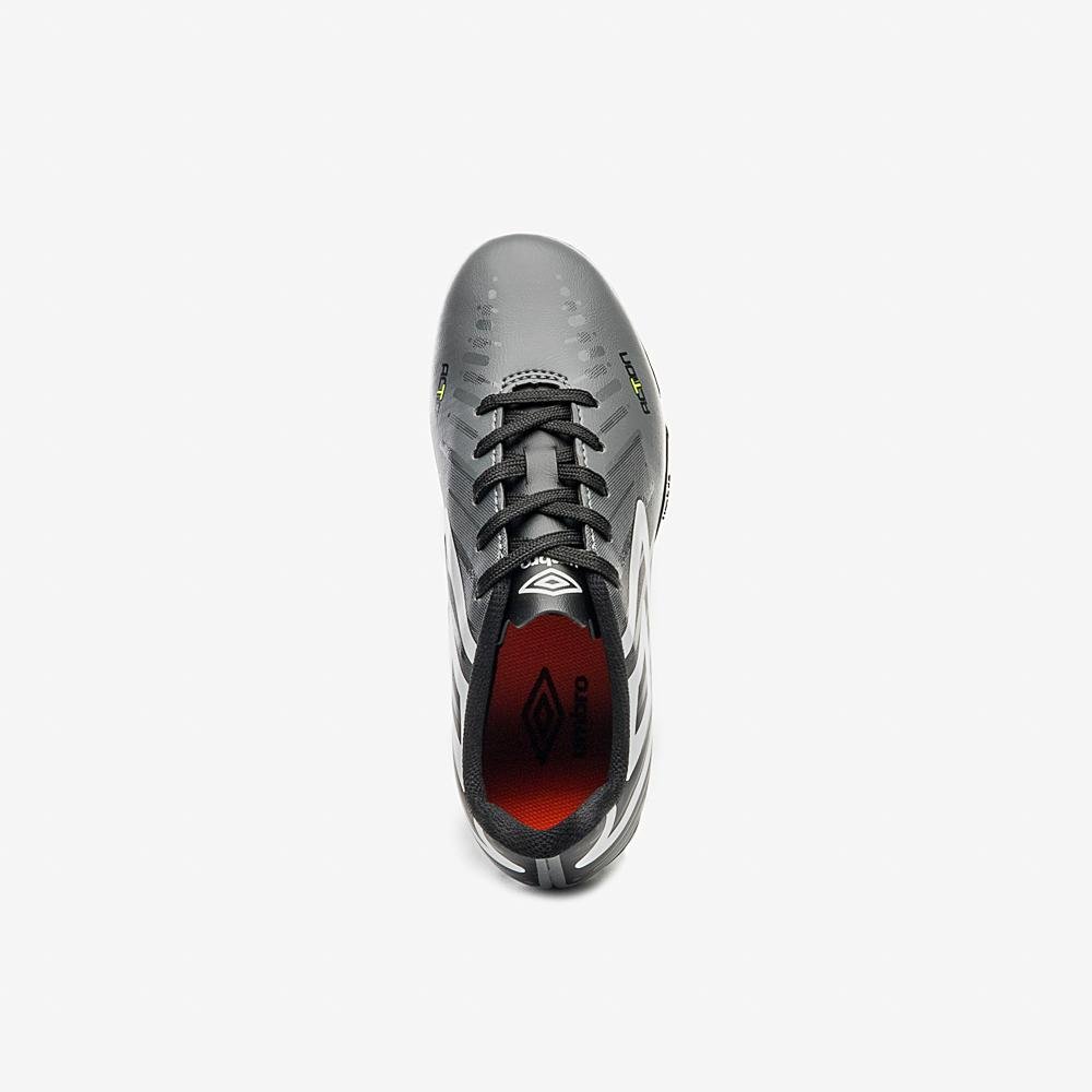 Chuteira Campo Umbro Action Jr Cinza 4