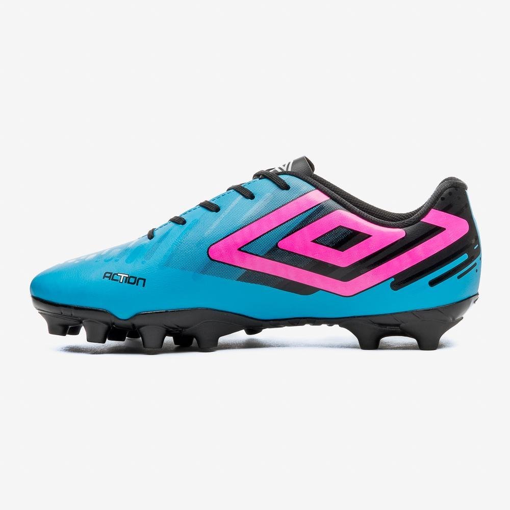Chuteira Campo Umbro Action Azul 2