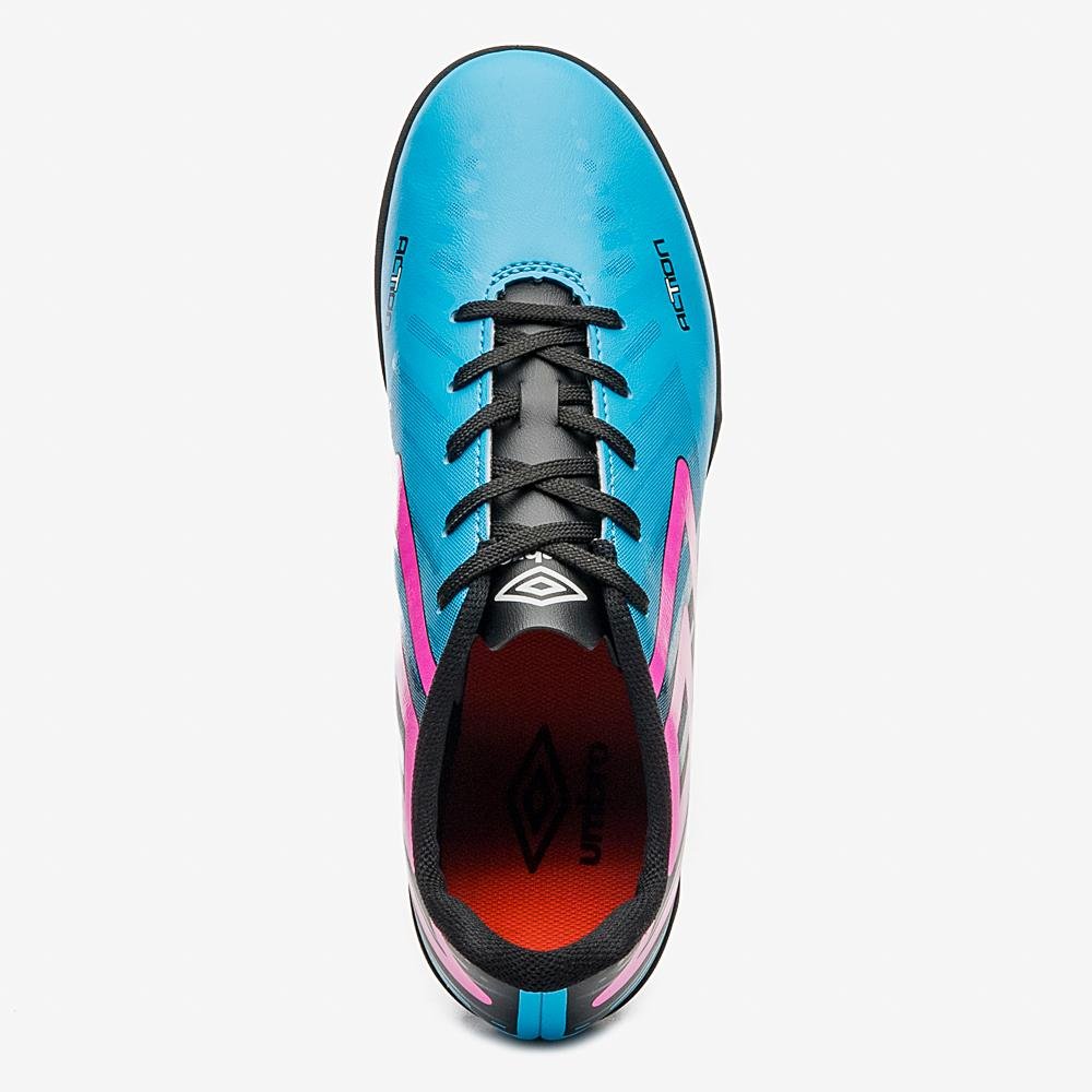 Chuteira Society Umbro Action Azul 4