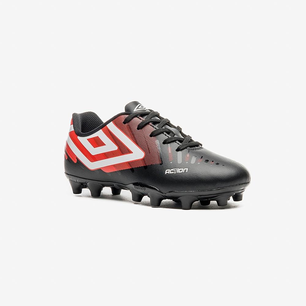 Chuteira Campo Umbro Action Jr Preto 3