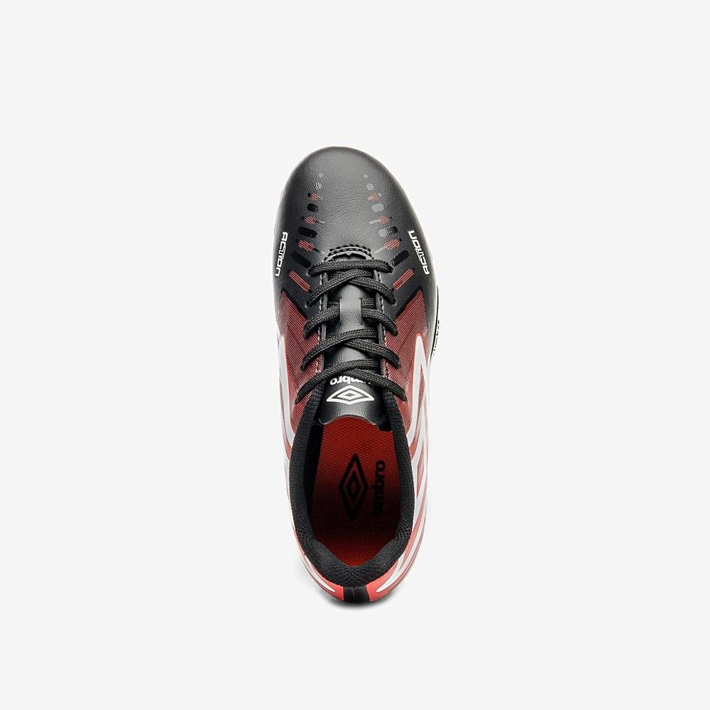 Chuteira Campo Umbro Action Jr Preto 4