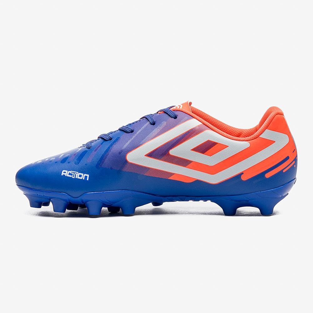 Chuteira Campo Umbro Action Azul 2