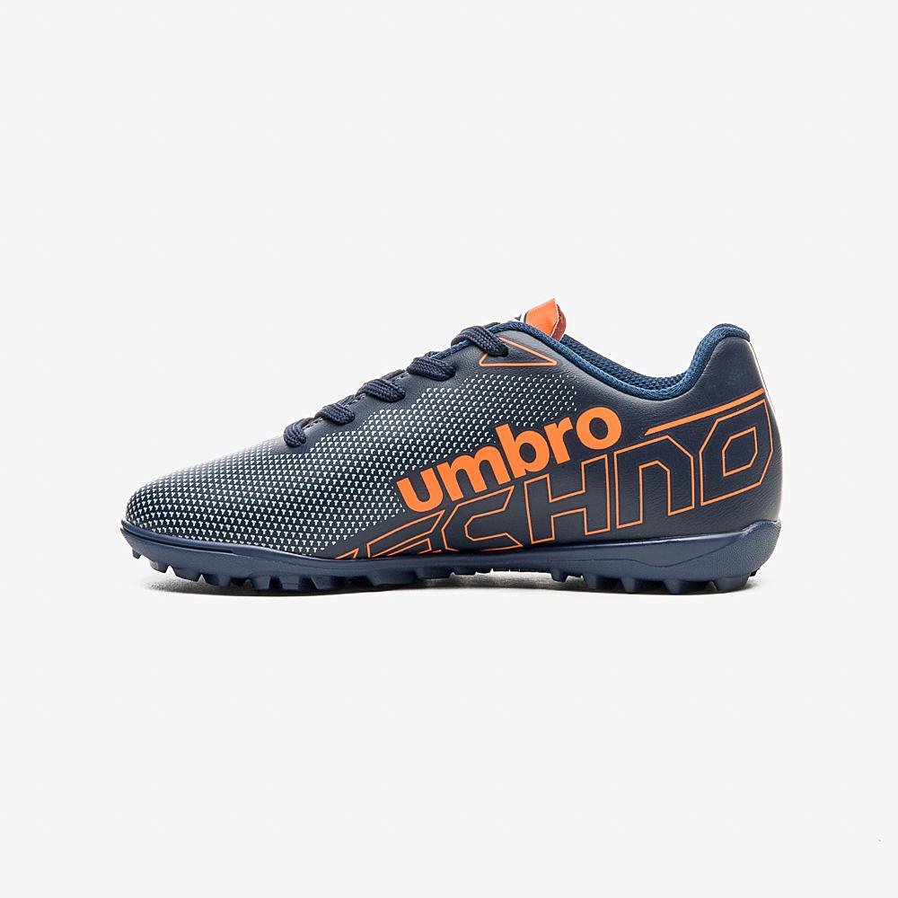 Chuteira Society Umbro Techno Jr Azul 2