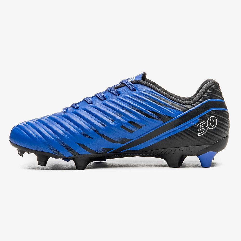 Chuteira Campo Umbro Fifty V Azul 2