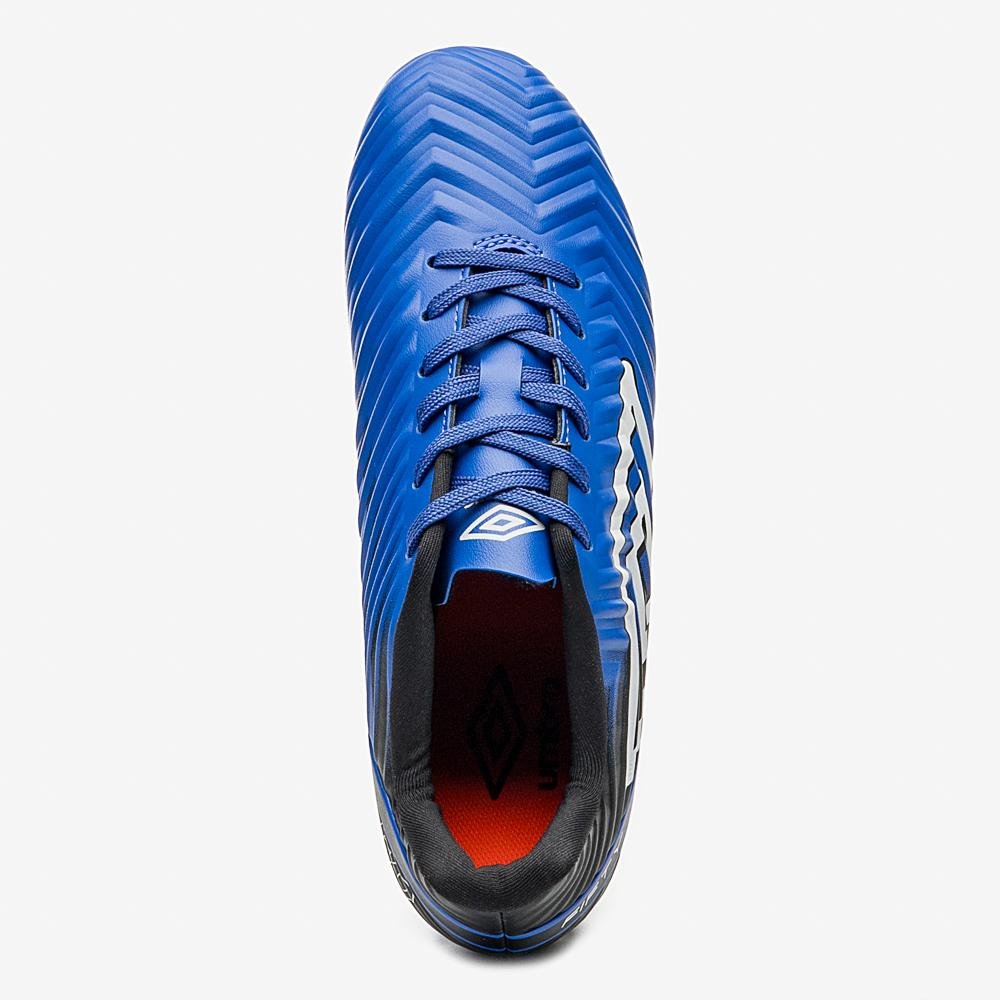 Chuteira Campo Umbro Fifty V Azul 4