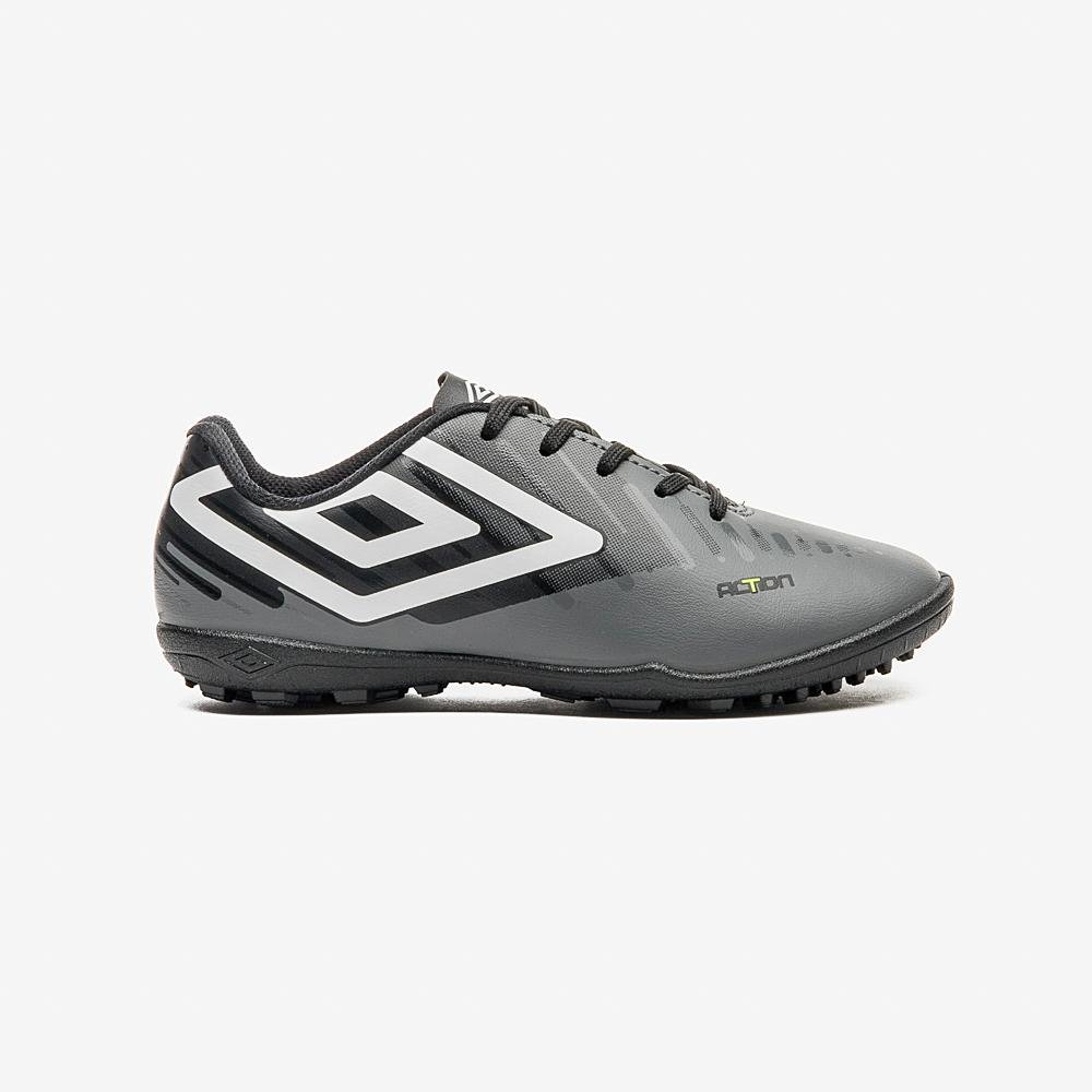 Chuteira Society Umbro Action Jr Cinza 1