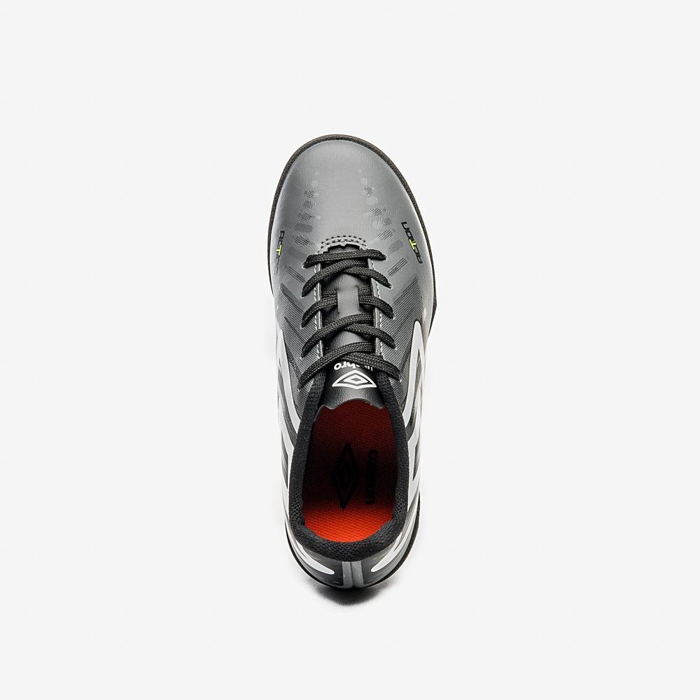 Chuteira Society Umbro Action Jr Cinza 4