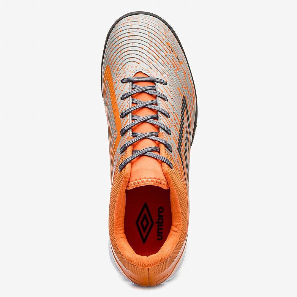 Chuteira Society Umbro Gravity Laranja 4