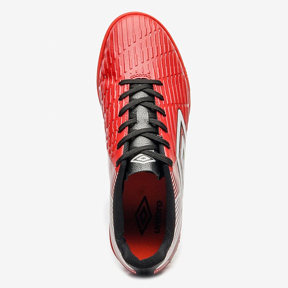 Chuteira Futsal Umbro Fire Vermelho 4
