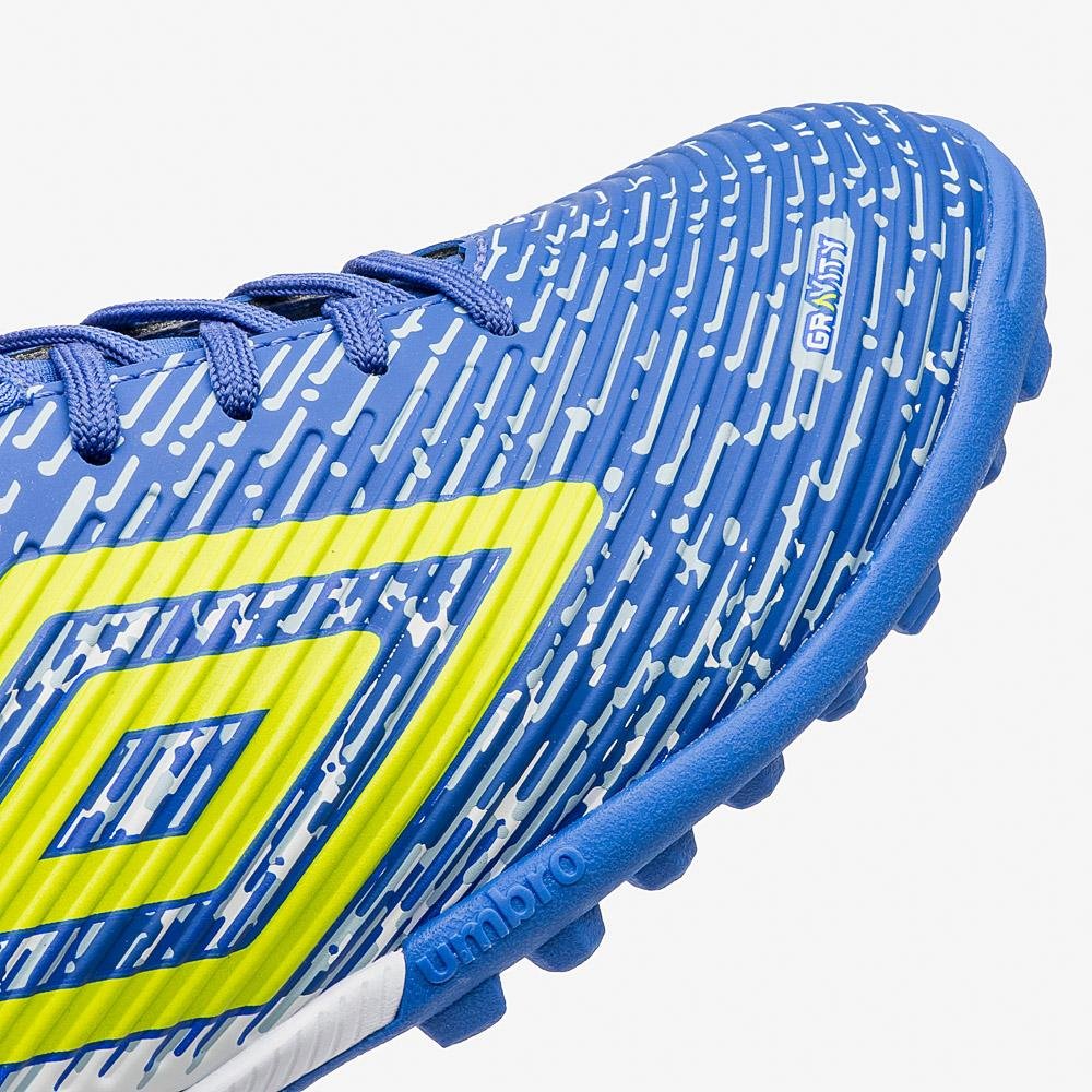 Chuteira Society Umbro Gravity Azul 8
