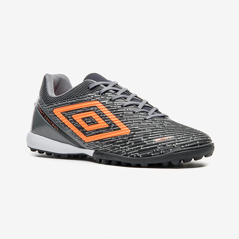 Chuteira Society Umbro Gravity Cinza 3