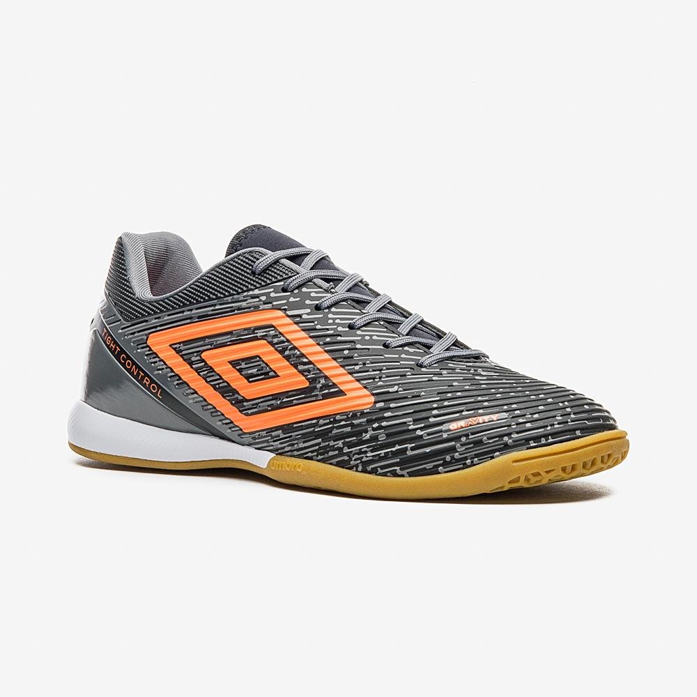 Chuteira Futsal Umbro Gravity Cinza 3