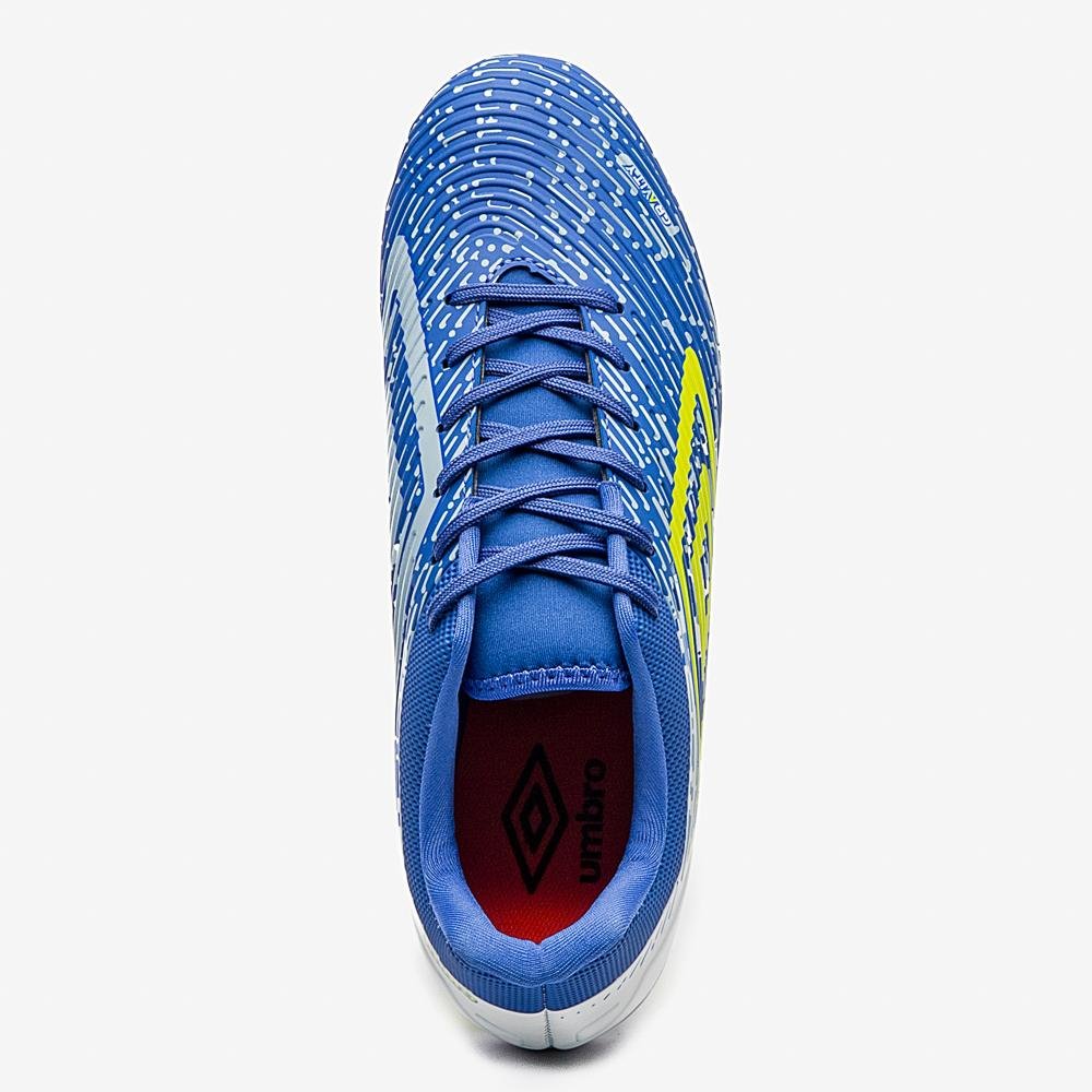 Chuteira Campo Umbro Gravity Azul 4