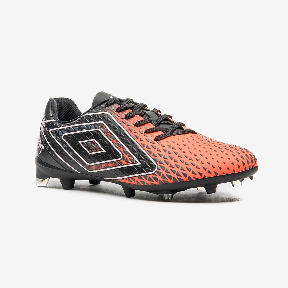 Chuteira Campo Umbro Mutant Laranja/Preto 3