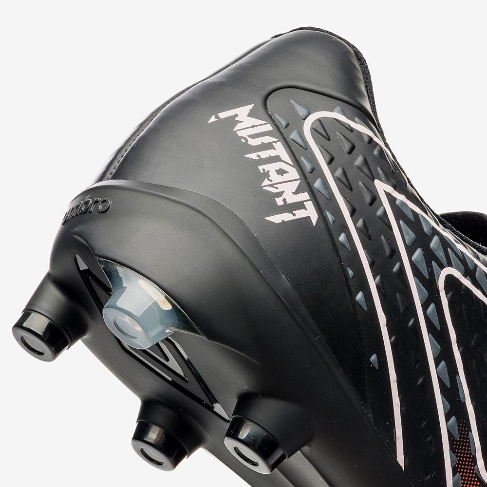 Chuteira Campo Umbro Mutant Laranja/Preto 8