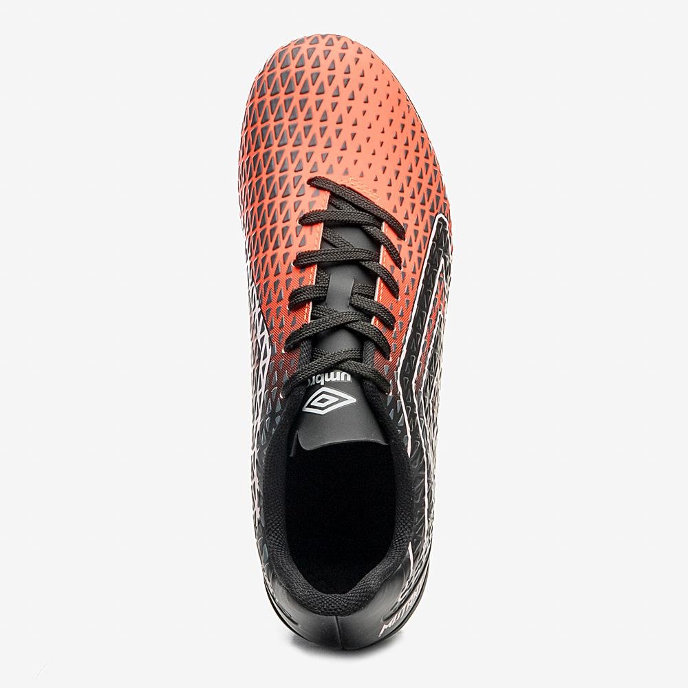 Chuteira Campo Umbro Mutant Laranja/Preto 4