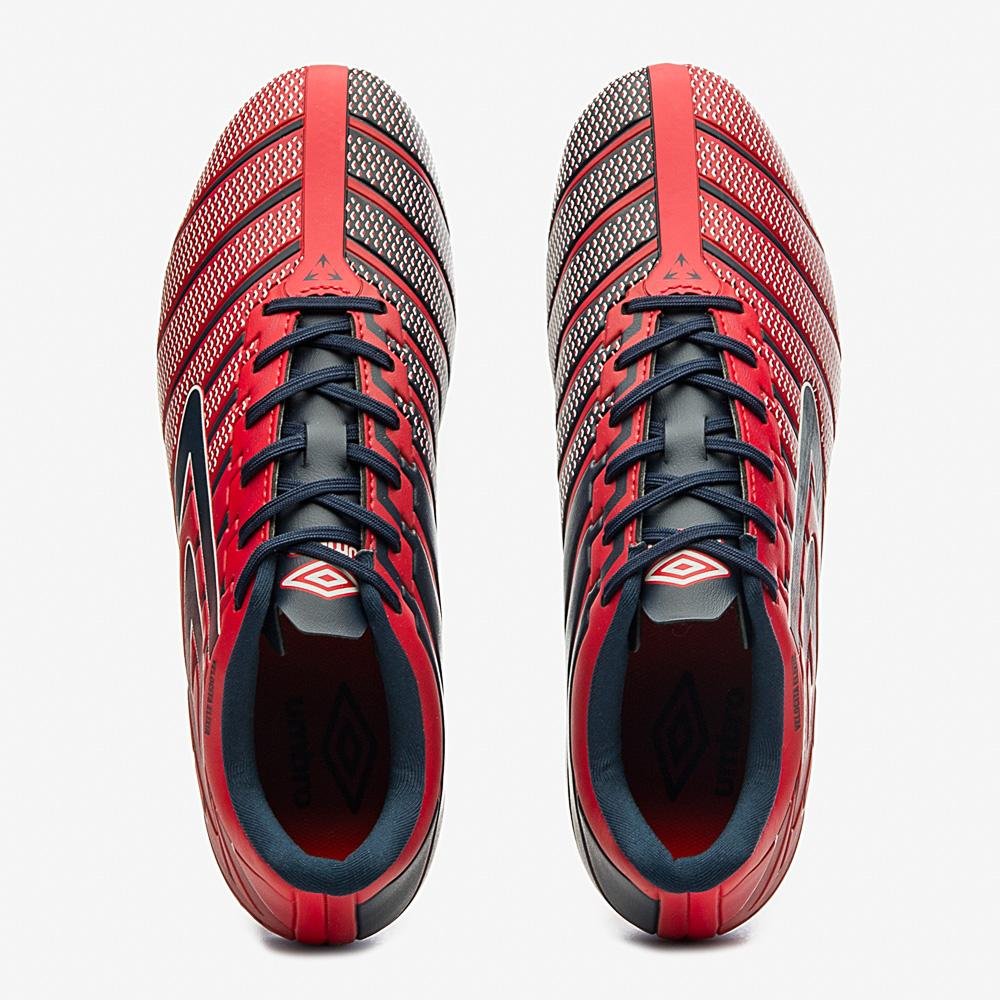 Chuteira Campo Umbro Velocita Elixir Club Vermelho 4