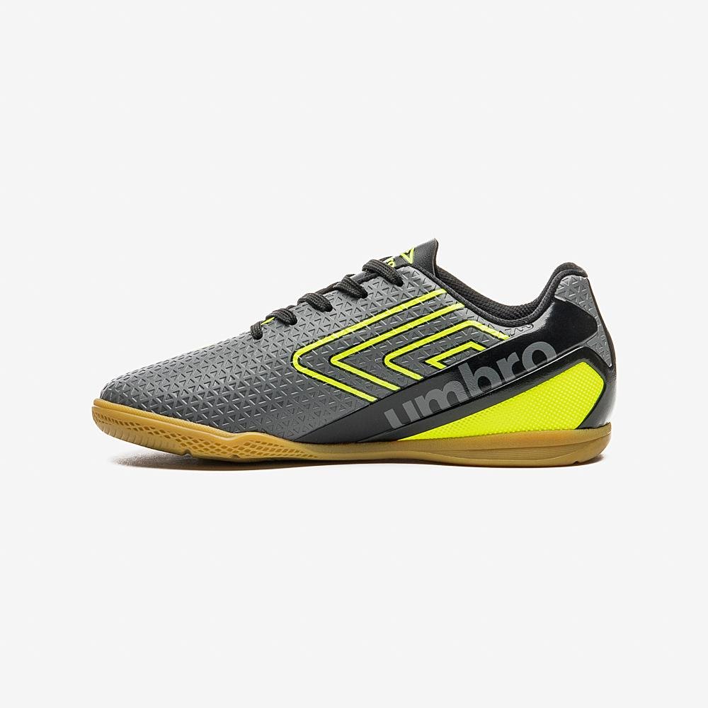 Chuteira Futsal Umbro Chrome Jr Cinza 2