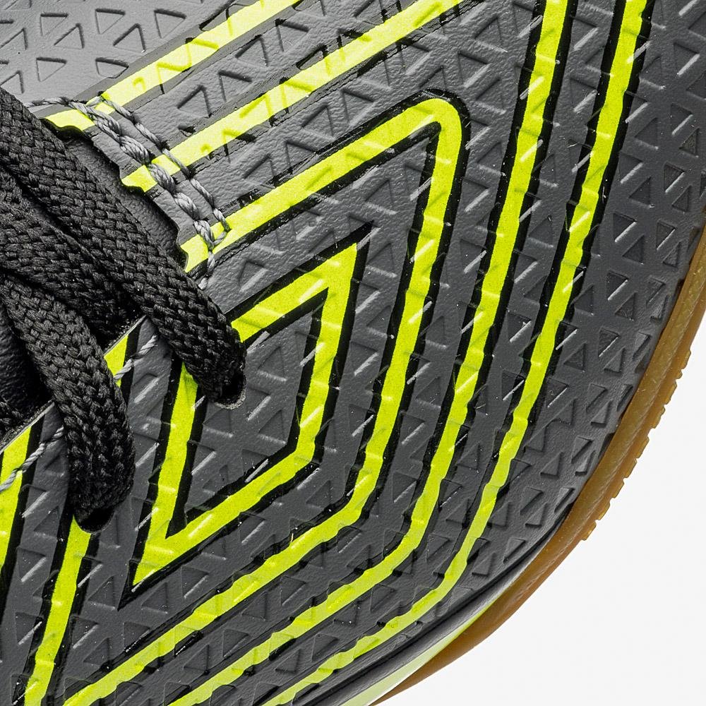 Chuteira Futsal Umbro Chrome Jr Cinza 7