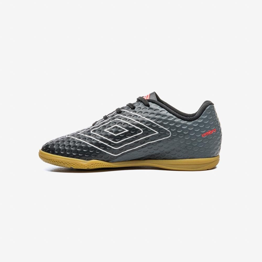 Chuteira Futsal Umbro Warskin Jr Preto 2